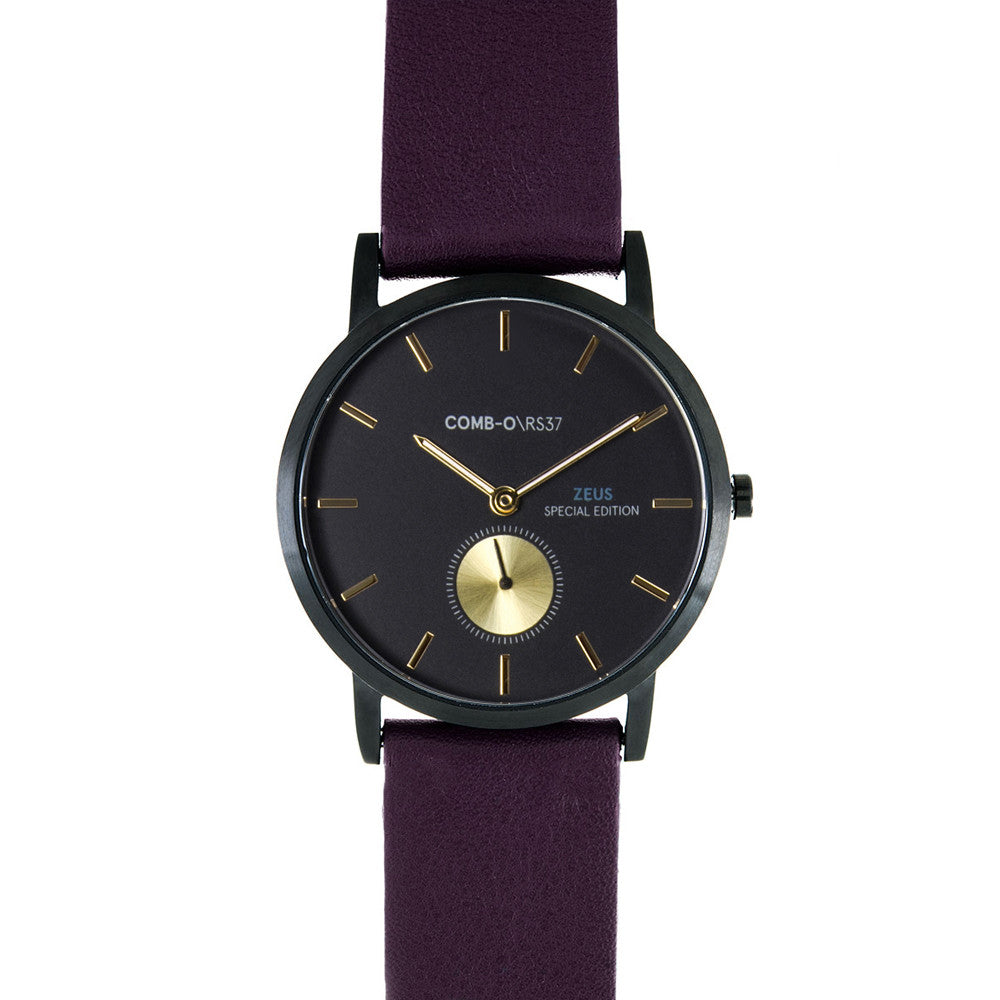 ZEUS special edition \ Cinturino in pelle Porpora