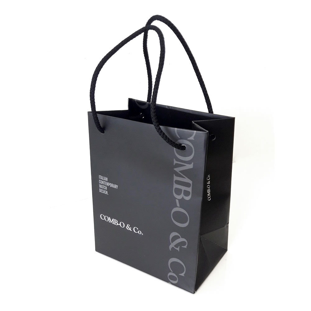 R37S cassa silver con cinturino nero